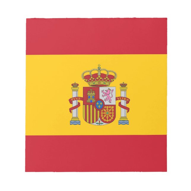 Notepad with Flag of Spain (Front)