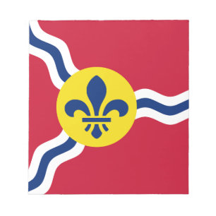 Notepad with Flag of St. Louis, Missouri