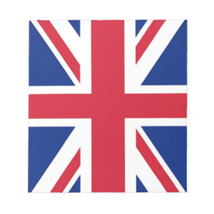 Notepad with Flag of United Kingdom