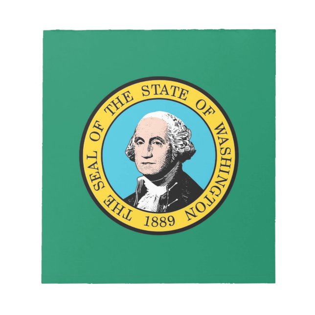 Notepad with Flag of Washington State (Front)