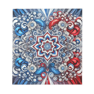 Notepad with French Colours Modern Design