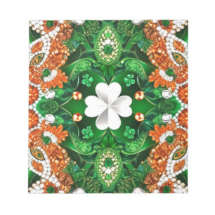 Notepad with Irish Colours Modern Design