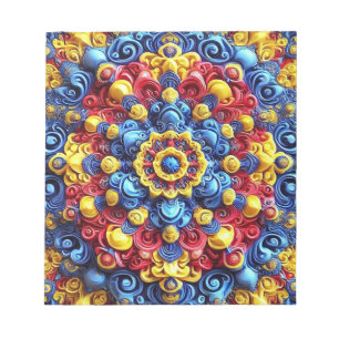 Notepad with Romanian Colours Modern Design