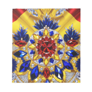 Notepad with Romanian Colours Modern Design