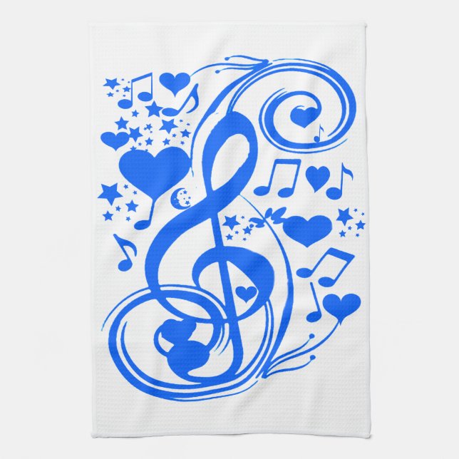Notes 0f Love_ Tea Towel (Vertical)