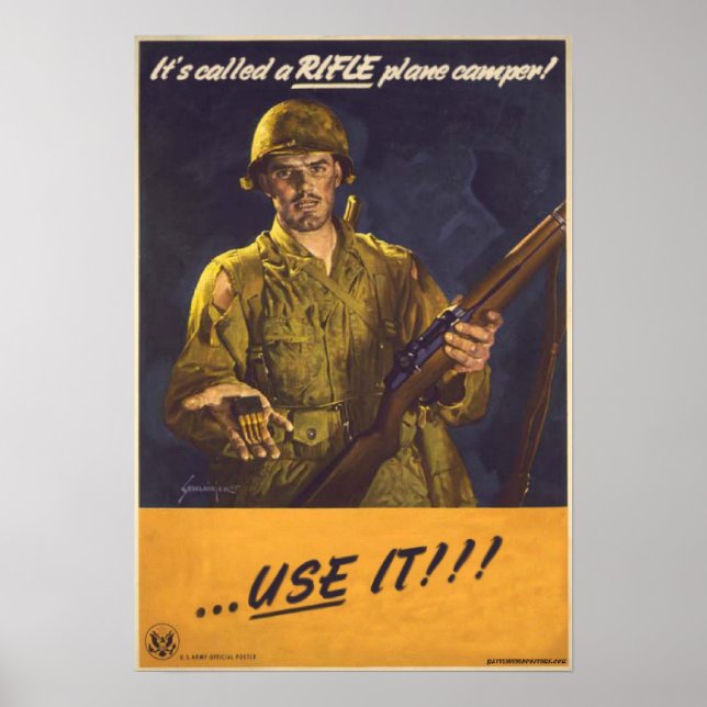 notes a rifle poster (Front)
