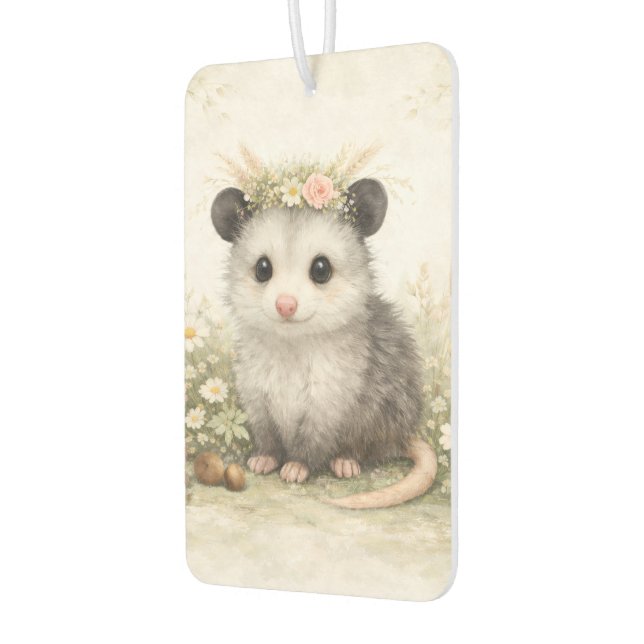 Notes Car Air Freshener (Left)