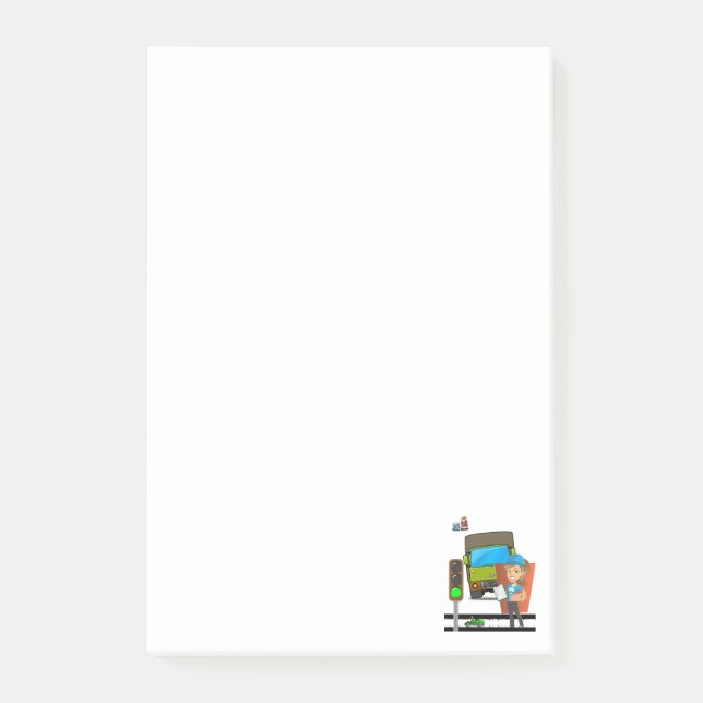 Notes Female Truck Driver (Front)