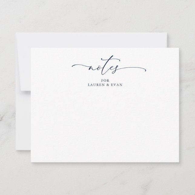 Notes for the Couple Wedding Advice 1 Card (Front)