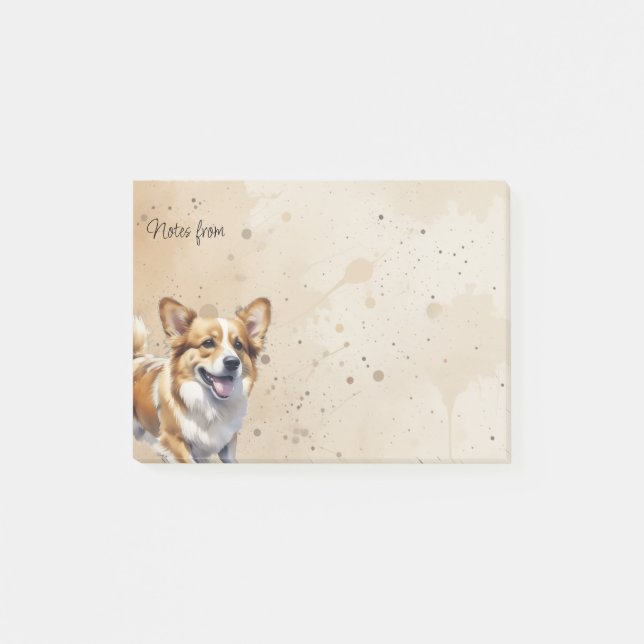 Notes from Corgi Chihuahua Pet Dog Animal (Front)