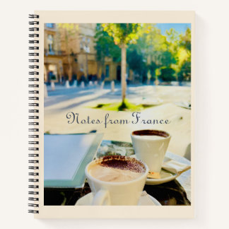 Notes from France Notebook