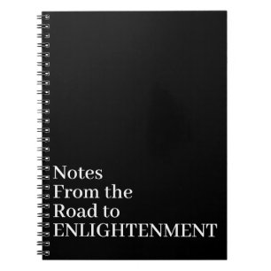 Notes from the Road to Enlightenment Buddhist Notebook