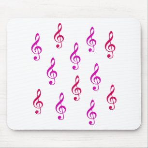 Notes - Music Mouse Pad