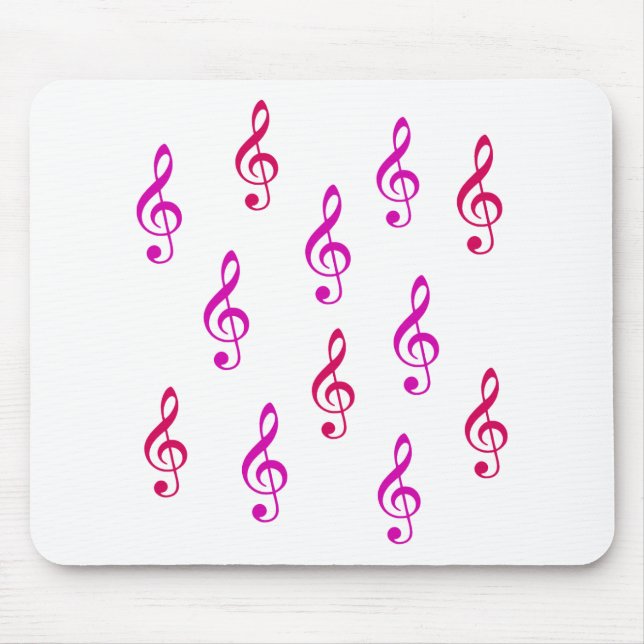 Notes - Music Mouse Pad (Front)
