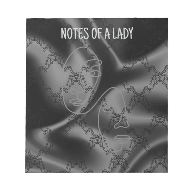 NOTES OF A LADY NOTEPAD (Front)