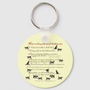 Notes on the Gentle Art of Herding Cats Key Ring