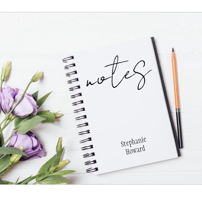 Notes Personalised Name Notebook (Creator Uploaded)