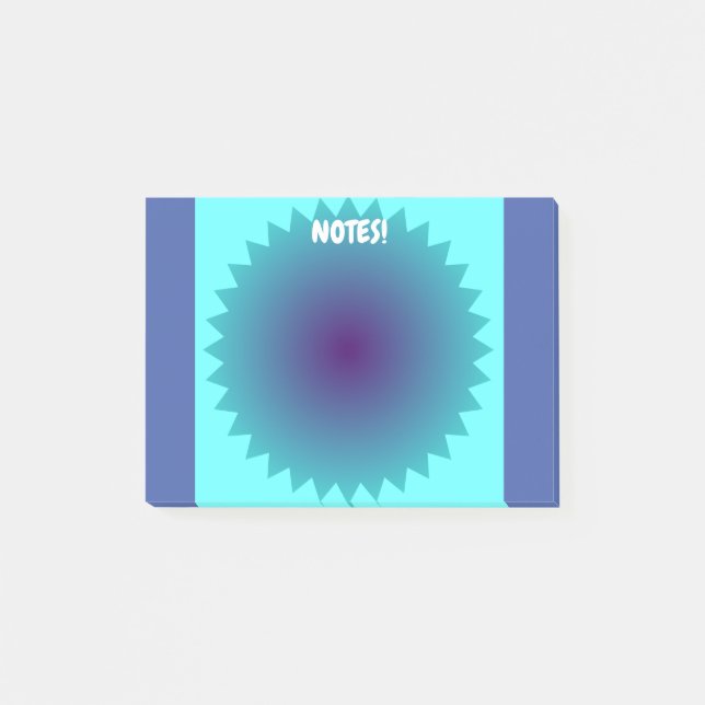 "NOTES!" Post -it Notes. Post-it Notes (Front)