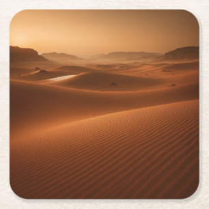 Notes Square Paper Coaster