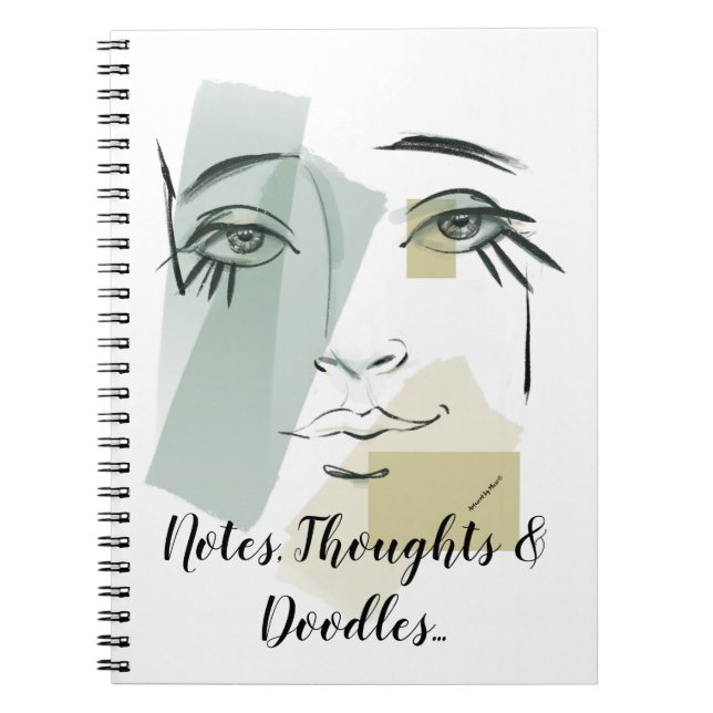 Notes, Thoughts & Doodles... Notebook (Front)