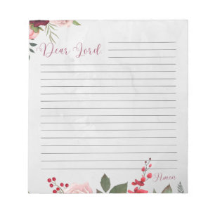 Notes to God Notepad
