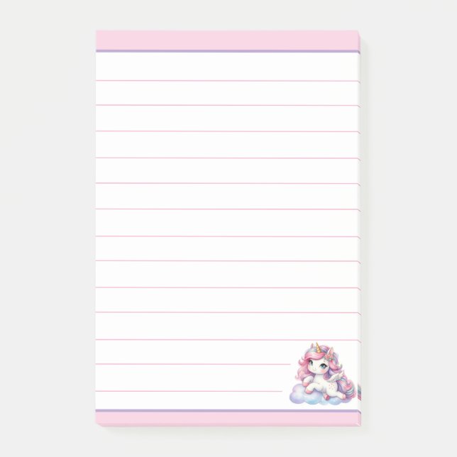Notes Unicorn Blocs (Front)