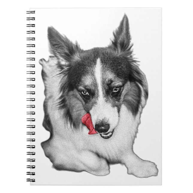 Notes with a Corgi Wink Notebook (Front)