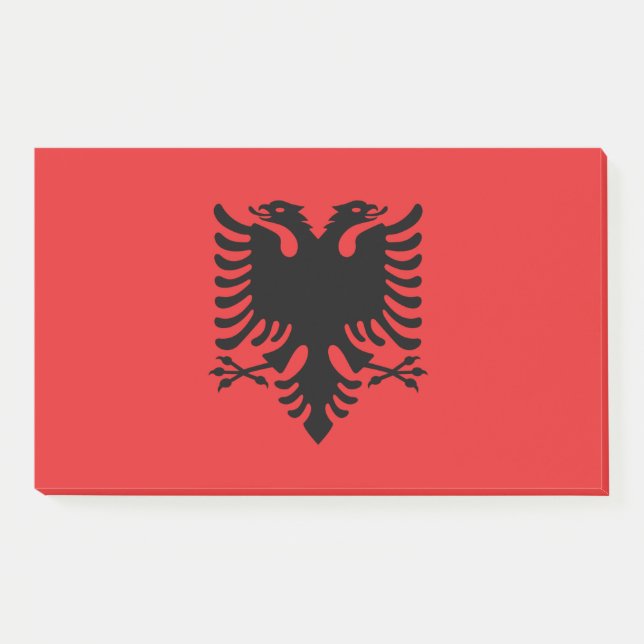 Notes with flag of Albania (Front)