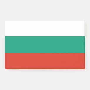Notes with flag of Bulgaria