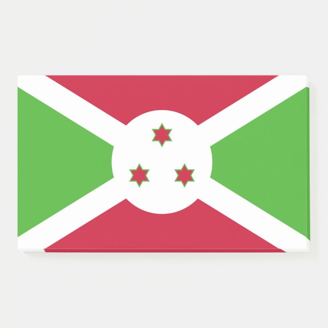 Notes with flag of Burundi (Front)