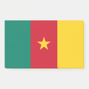 Notes with flag of Cameroon