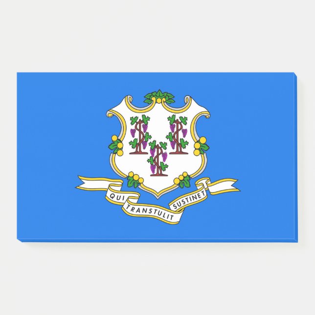 Notes with flag of Connecticut, USA (Front)