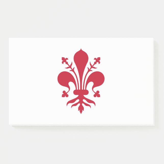 Notes with flag of Florence, Tuscany, Italy (Front)