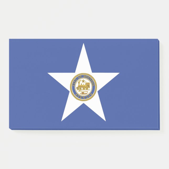 Notes with flag of Houston, USA (Front)