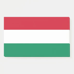 Notes with flag of Hungary
