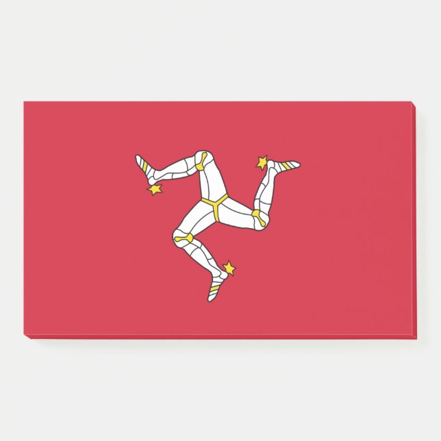 Notes with flag of Isle of Man, UK (Front)