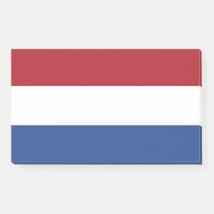 Notes with flag of Netherlands