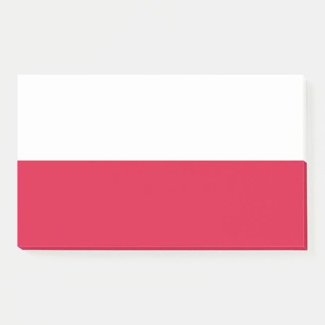 Notes with flag of Poland (Front)