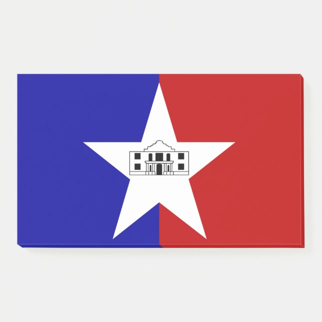 Notes with flag of San Antonio, USA (Front)