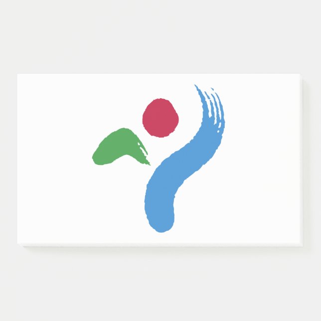 Notes with flag of Seoul, South Korea (Front)