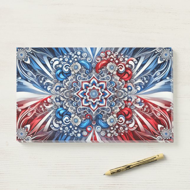 Notes with French Colours (On Desk)