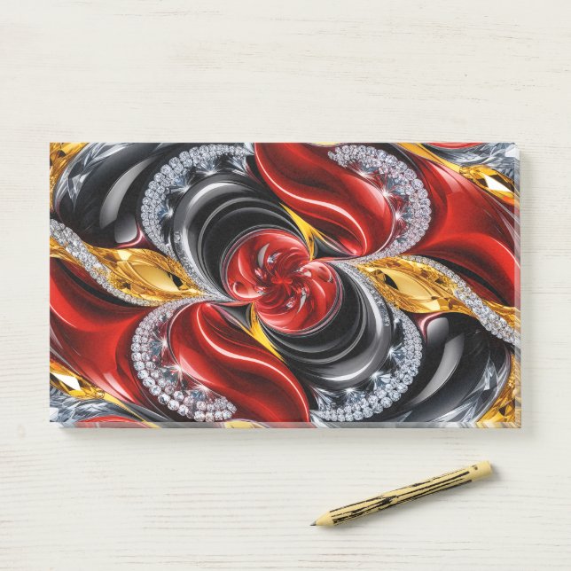 Notes with Germany Colours (On Desk)