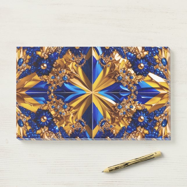 Notes with Sweden Colours (On Desk)