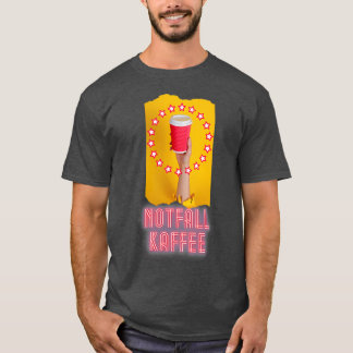 Notfall Kaffee 2 go Espresso Becher 2 T-Shirt