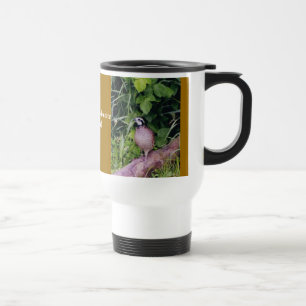 Nothern Bobwhite Quail Travel Mug
