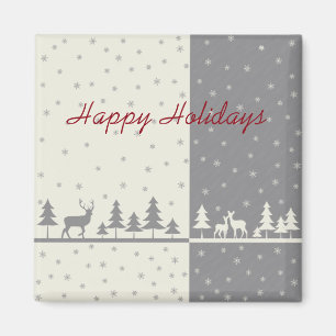 Nothern land - Christmas cards & more Magnet