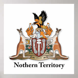 Nothern Territory coat of arms Poster