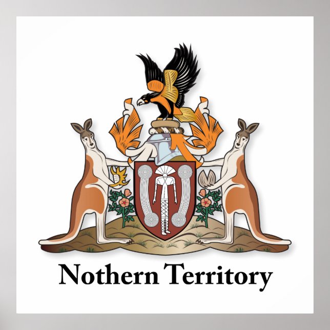 Nothern Territory coat of arms Poster (Front)