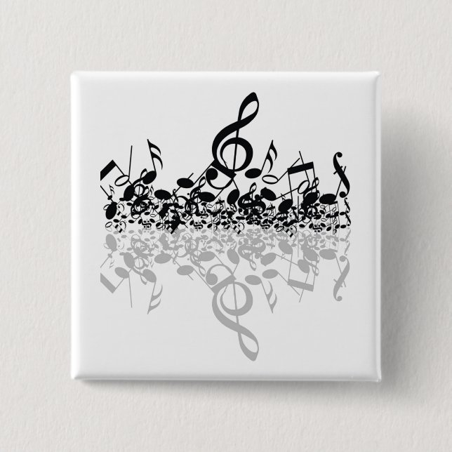 Nothin' But Treble-White Button (Front)