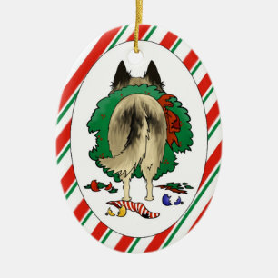 Nothin' Butt A Belgian Christmas Ornament